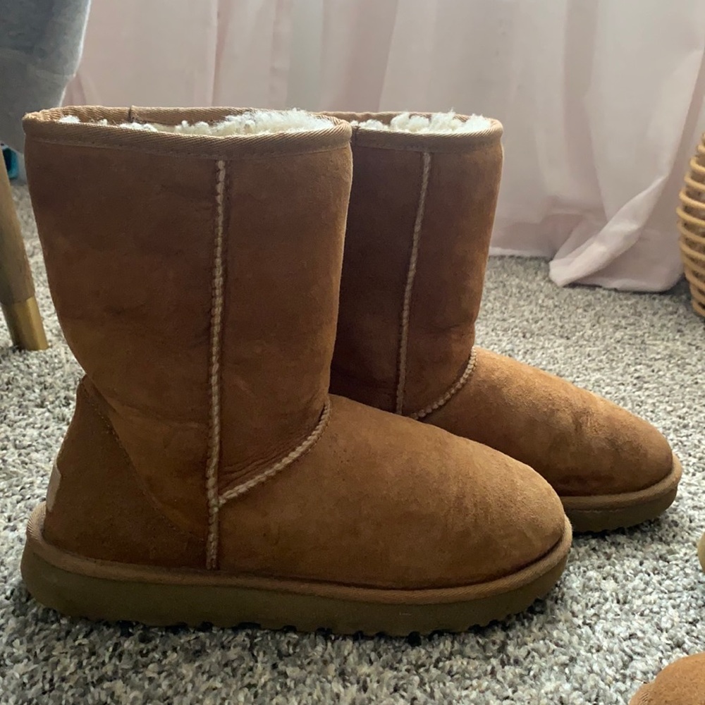 Authentic chestnut Ugg boots